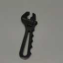 labwork 3AN-16AN Adjustable Wrench Spanner Lightweight Aluminum for An Hose Fitting Adapter End Black