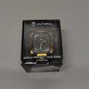 ULTIMAL Rugged Case with Band for Apple Watch Band 45mm,Compatible with Apple Watch Series 9/8/7 45mm,Military Grade Shockproof Bumper Cover for iWatch Tactical Band Men (Black, 45mm)