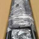 Calmootey Double Rod Clothing Garment Rack,Rolling Hanging Clothes Rack,Portable Clothes Organizer for Bedroom,Living Room,Clothing Store,Black