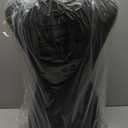 FDW Manikin 60”-67”Height Adjustable Female Dress Model Display Torso Body Tripod Stand Clothing Forms (Black)