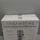 CASABREWS CM5418 Espresso Machine 20 Bar, Compact Espresso Maker with Steam Milk Frother, Stainless Steel Coffee Machine with 34oz Removable Water Tank for Cappuccino, Gift for Women or Men, Silver