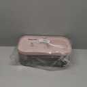 Marchul Cat Water Fountain and Stainless Steel Food Bowl, 100oz/3L Super Quiet Automatic Pet Water Dispenser with Smart Pump and 3 Replacement Filters for Cats and Small Dogs, Pink