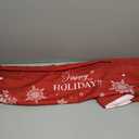 Lanpn Christmas Lumbar Pillowcase 14x36 Set of 2, Red Christmas Tree Snowflake Pillow Cases 14 x 36 Long Big Rectangle Lumbar Bed Pillow Covers Winter Holiday Xmas Throw Pillow Cushion Cover 2 Pack