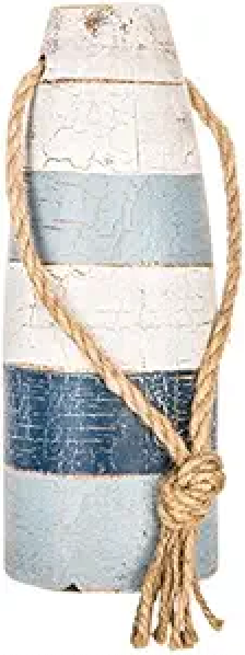 Large Blue & White MDF Buoy