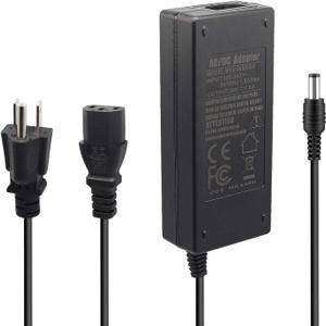 PAUTIX 24V DC Power Supply Adapter 24Volt 5A 120W AC to DC Converter Transformer 100-240V AC Input with 5.5 x 2.1mm US Plug for LED Strip, CCTV Camera