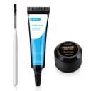 3 x Needle Nail Rhinestone Glue Gel Needle Rhinestones Gel for Nail Charms Jewels Gems Diamonds Glue Gel x for Nails DIY Art Salon