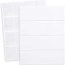 Blank W2 4-Up Horizontal Tax Forms 2025, 25 Employee Designed for QuickBooks Online and Accounting Software, with Back Instructions,