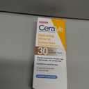 CeraVe Hydrating Mineral Sunscreen SPF 30 with Sheer Tint, Tinted Mineral Sunscreen with Zinc Oxide & Titanium Dioxide, Blends Seamlessly For Healthy Glow, Deep, 1.7 Oz