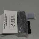 Netzu 3-in-1 Digital Clocks for Living Room with Temperature, Date & Time Display - 4 Levels Birghtness, 3 Volumes, Small & Compact Plug-in Alarm Clock for Bedroom, Office (Black)