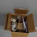 Curtain Rods 32 to 58 Inches (2.6-4.8ft), USFOOK 7/8 Inch Telescoping Splicing Drapery Rods for Windows 20 to 54 Inch, Decorative Curtain Rod for Home Decor with Luxury Gold Translucent Finials