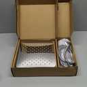 Veken 10" Luxurious Rain Shower Head with Handheld, High Pressure Rainfall Shower Heads wih Extension Arm, Wide Dual Showerhead with Spray Combo, Bathroom Accessories, Chrome, Silver