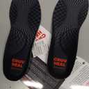 (New) Work Orthotic Insoles - Anti Fatigue Medium Arch Support Shoe Insert Men Women - Plantar Fasciitis Flat Feet - Relieve Foot Pain - Work Boot Insoles Standing All Day (M, Gray) (M(Men 7.5-9||Women 8.5-10))