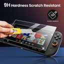2 x 2 Pack Tempered Glass Screen Protector for Nintendo Switch 2 (2025), Bubble Free, 9H Hardness Anti-Scratch, Touch Sensitive, Ultra-Clear Glass Protector for Switch 2