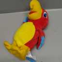 Hopearl Talking Parrot Repeats What You Say Walking Electric Interactive Animated Toy Speaking Plush Buddy Birthday Festival for Toddlers Birthday, 8''