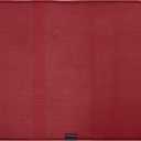 Frigidaire Grant Polyester Dish Drying Mat,Kitchen Counter, Machine Washable,Polyurethane Interior, 18in W x 24in L -Red