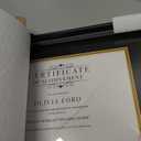 HOUSE DAY Diploma Frame 8.5 x 11 with Black over Gold Mat or Display 11x14 Diploma Frame 11x14 without Mat, High Definition Glass Certificate Frames 8.5 x 11 Degree 11 x 14 Diploma Frames, Black with Gold Beads, 1 Pack