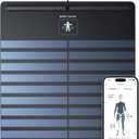 WITHINGS Body Scan - Smart Scale with Segmental Body Composition Analysis, Weighing Scales Body Weight & Vascular Age, Visceral Fat, Heart Rate, iOS/Android