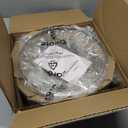 CAROTE Non Stick Frying Pan Skillet, Nonstick Granite Fry Pan with Glass Lid, Egg Pan Omelet Pans, Stone Cookware Chef's Pan, PFOA Free (Classic Granite, 10-Inch)