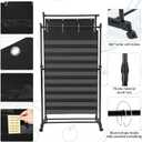 13 Pcs Adjustable Pocket Chart Stand,Double Anchor Chart Holder