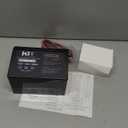 KBT 12V 15Ah Lithium LiFePO4 Battery, with 12V Charger, Charging Cable Built-in 20A BMS