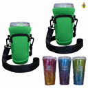 Kaizen Kreations Cruise Ship Essentials Cup Sling Cruise Essentials 2024. Caribbean Cruise Must Haves. Cruise Ship Essentials 2024, Caribbean Royal, Caribbean cruise essentials 2024 (2-Pack) (Blue)