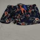 Actleis Womens Swim Shorts UPF50+ Board Shorts Quick Dry Beach Shorts Drawstring Sports Summer Bottom (Large, Cattleya)