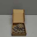 Yousoontic Set of 8 Winter 3D Acrylic Snowflake 16 Pcs Acrylic Snowflake Table Decorations Tabletop Centerpiece for Winter Party Wedding New Year (Blue)