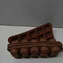 WARM TIME 6 Pcs Silicone Chocolate Mold Set - Food-Grade Non-Stick Candy Molds Cookery Moulds for Chocolate, Candy, Jelly, Butter, and More - Classic Shapes