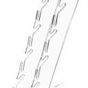 STAUBER Best Acrylic Baseball Cap Rack - The Original Multipurpose Hat Display Organizer - Made in the USA! (Clear, 2 Pack)