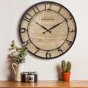 21" Farmhouse Series Wall Clock