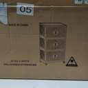 UAMFURI Stackable Storage Bins with Lids, 330QT Lockable Storage Cabinet
