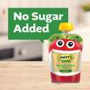 Mott's No Sugar Added Applesauce Variety Pack, 3 Flavors Apple, Strawberry & Mixed Berry, Made from Real Fruit, No Artificial Flavors, 3.2 oz Clear Pouches, 20 Pack