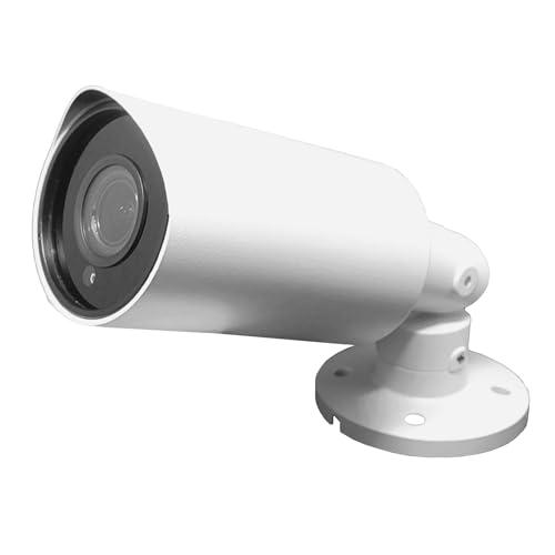 1stPV 5MP Super HD Analog Security IR Bullet Camera, 2.8-12mm Manual Varifocal Lens, 100ft Smart IR Night Vision, IP66 Weatherproof, 4-in-1 TVI/AHD/CVI/CVBS, WDR, OSD Menu, Dual Voltage 12VDC/24VAC