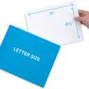 Blue Summit Supplies Hanging File Folders, 25 Reinforced Hang Folders, Designed for Home and Office Color Coded File Organization, Letter Size, Blue, 25 Pack