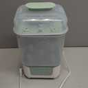 Momcozy Bottle Sterilizer and Dryer, Modular Nesting Space Saving Design, 6 Bottles Capacity, 4 in 1 Compact Sterilizer for Baby Bottles, Breast Pump Parts & Newborn Essentials, Drying Rack Included