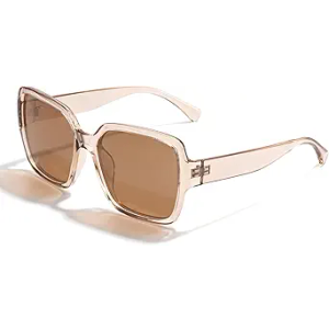 Womens Sunglasses Polarized Oversized Fashion Designer Square Classic Trendy Style