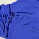 FQA Formal Evening Dresses for Women Elegant Evening Party Prom Dress Long Sexy V Neck Sleeveless Split Wrap, Blue Medium