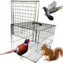 Animal Trap Cage Pigeon Chicken Squirrel Chipmunk Outside Trapping Live Small Animal Bird Trap Cage