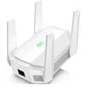 Fastest AX3000 WiFi 6 Extender, Dual Band WiFi Extender Signal Booster, Internet Booster with Gigabit Ethernet Port, Covers Up to 12,000sq.ft and 99 Devices, Faster Speed and Easy Setup, White