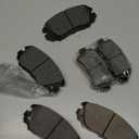 Ceramic Front Rear Brake Pads set fit for Buick Allure 2010,for Buick Lacrosse 2011-2016,for Buick Regal 2011-2017,for chevy Malibu 2013-2016,for Impala 2014-2020,for SAAB 9-5 2011