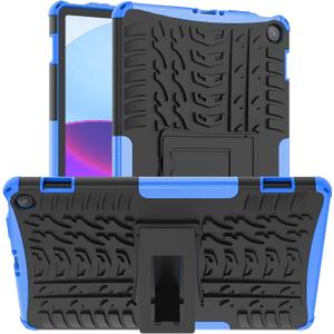 2 x Case for Kindle Fire Max 11 inch Tablet 2023 Release,Kickstand Heavy Duty Armor Defender Cover (Blue)