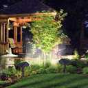 Bright Solar Spot Lights Outdoor 2 Modes Solar Outdoor Lights,Waterproof Solar Lights Outdoor,LED Garden Landscape Spotlights for Yard Pathway Driveway Walkway Wall 4 Pack Cool White