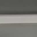 Boswillon 23.6 Inches Long Floating Shelves, 2 Set Modern White Wall Shelf for Bedroom, Nursery Book Shelf with Lip, Picture Ledge Shelf for Living Room, Bathroom, Kitchen