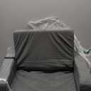 Kids Folding Couch Foam Filled Lounge Toddler Chair Boys Cuddly Corduroy Comfy Bean Bag Chair Couch for Boys and Girls Dark Grey One Size