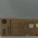 Toddler Step Stool - Adjustable Height Wooden Step Stool for Counter, Kids Kitchen Step Stool, Kitchen Tower for Toddlers, Grows with Your Child, Black