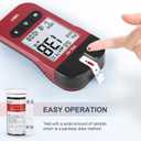 Hemoglobin Test Kits with 25 Hemoglobin Test Strips, Hemoglobin Test Meter for Home Use, Home Hemoglobin Kit, Easy to Use and Read.