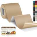 Cahomo 3x79 Inch Nylon Repair Patch Nylon Repair Tape Self Adhesive Fabric Tapes Outdoor Camping Gear Fabric kit for Tent, Umbrella, Down Jackets, Sleeping Bag, KnapsackKhaki