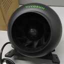 VIVOSUN M4 4-Inch Inline Duct Fan, 195 CFM Ventilation Fan with EC Motor, Adjustable Speed, Energy-efficient Vent Blower for HVAC, Grow Tent, Hydroponics