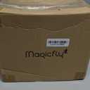 Magicfly Mini Sewing Machine with Extension Table, Dual Speed Portable Sewing Machine for Beginners with Light, Sewing Kit for Household Use, Blue