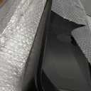 Black Door Mirror Covers for 2004 2005 2006 2007 2008 2009 2010 2011 2012 2013 2014 Volvo VNL Series Semi Trucks (Painted, Drive left)